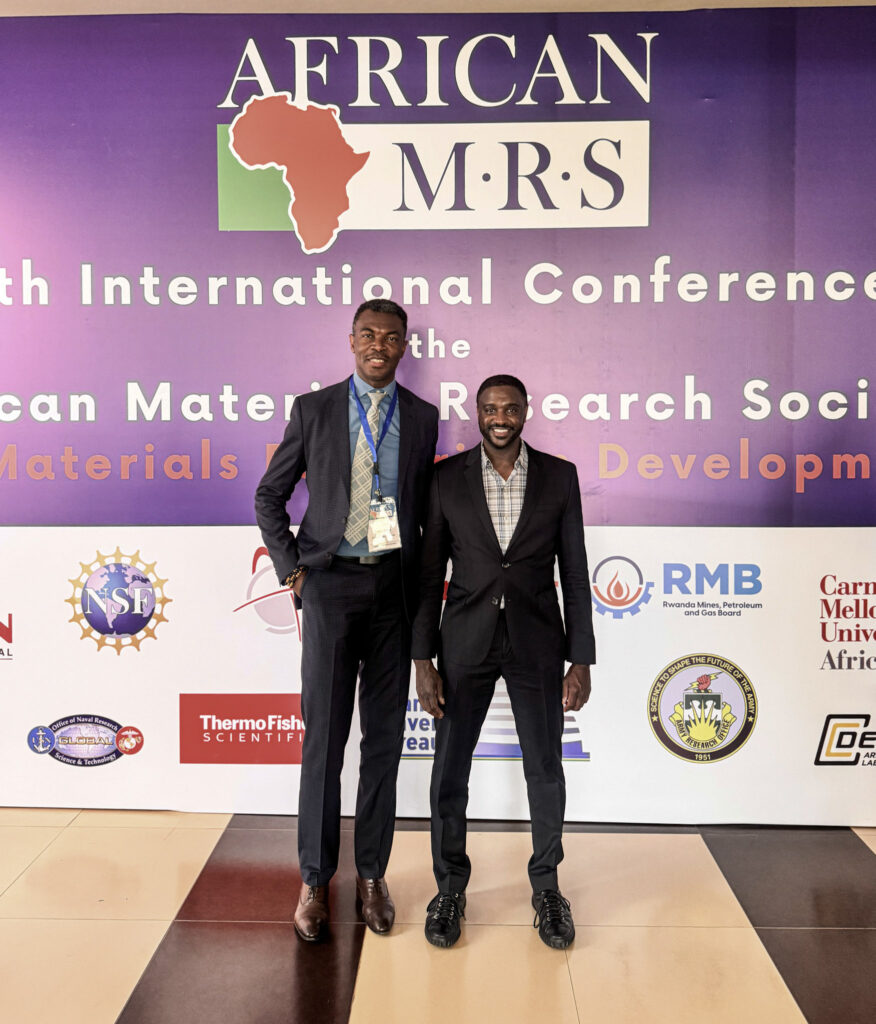 Prof. Agonafer meets with Dr. Niepa at AMRS 2024. 