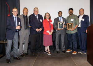 group photo with UMD innovation leadership