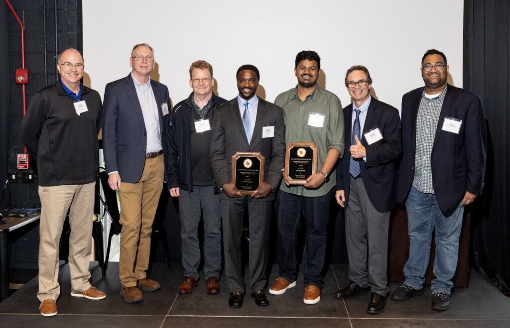 Prof. Agonafer and Vivek with NG counterparts.