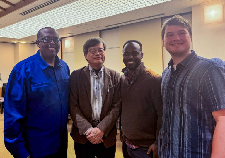 NEIT students with Prof. Graham and Prof. Amano.