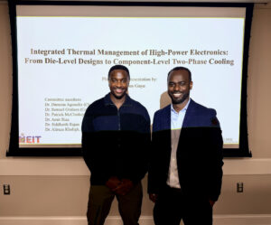 Kidus with Prof. Agonafer